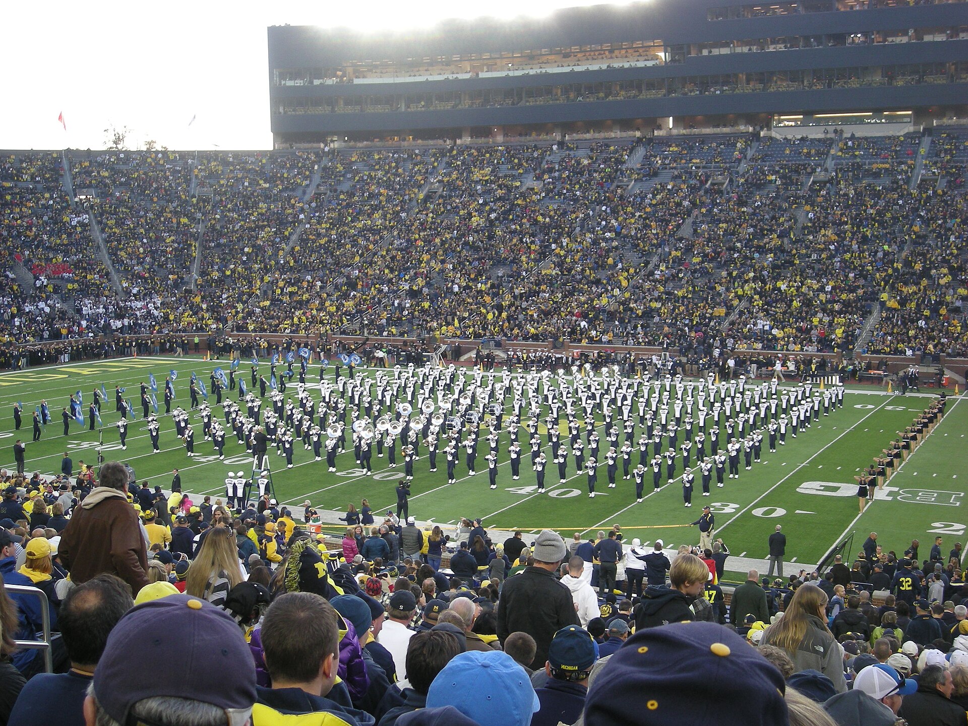 Penn State vs. Michigan football 2014 04 (Penn State band)
